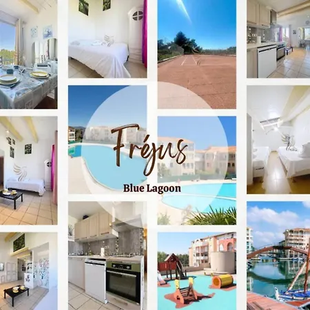 Blue Lagoon-4 Peopl-piscine-tennis דירה *